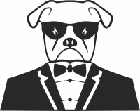 dog wall decor - Para archivos DXF CDR SVG cortados con láser - descarga gratuita