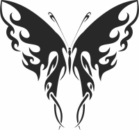 Butterfly arts - Para archivos DXF CDR SVG cortados con láser - descarga gratuita