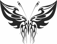 Butterfly art decor - For Laser Cut DXF CDR SVG Files - free download