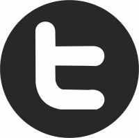 Tumblr logo clipart - Para archivos DXF CDR SVG cortados con láser - descarga gratuita