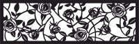 floral panel tree - Para archivos DXF CDR SVG cortados con láser - descarga gratuita