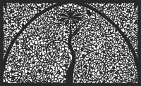 decorative pattern wall screen - For Laser Cut DXF CDR SVG Files - free download
