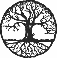 tree of life wall decor - For Laser Cut DXF CDR SVG Files - free download