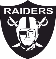 las vegas raiders Nfl  American football - For Laser Cut DXF CDR SVG Files - free download