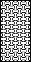 Decorative pattern wall Screens Panel for doors - For Laser Cut DXF CDR SVG Files - free download