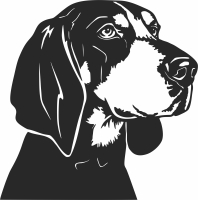 dog face cliparts - Para archivos DXF CDR SVG cortados con láser - descarga gratuita