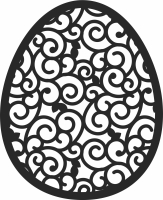 egg decoration wall art - Para archivos DXF CDR SVG cortados con láser - descarga gratuita