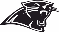 carolina panthers Nfl  American football - For Laser Cut DXF CDR SVG Files - free download