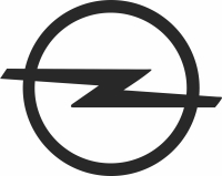 OPEL Logo - Para archivos DXF CDR SVG cortados con láser - descarga gratuita