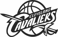 cleveland cavaliers logo - For Laser Cut DXF CDR SVG Files - free download