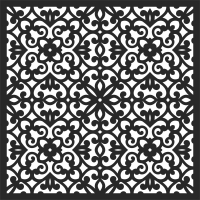 decorative hanging screen partition door panel pattern - For Laser Cut DXF CDR SVG Files - free download