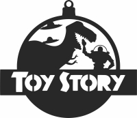 toy story christmas ornament - fichier DXF SVG CDR coupe, prêt à découper pour plasma routeur laser