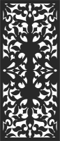 decorative panel wall screen pattern - For Laser Cut DXF CDR SVG Files - free download