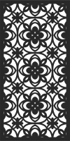 decorative pattern  Wall - For Laser Cut DXF CDR SVG Files - free download