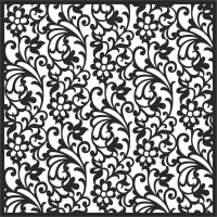 pattern decorative  screen - For Laser Cut DXF CDR SVG Files - free download