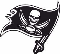 tampa bay buccaneers Nfl  American football - For Laser Cut DXF CDR SVG Files - free download