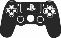 Playstation remote wall decor - For Laser Cut DXF CDR SVG Files - free download