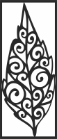 decorative panel wall screen - For Laser Cut DXF CDR SVG Files - free download