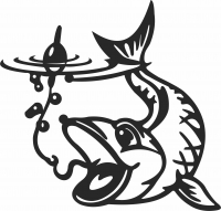 fish - For Laser Cut DXF CDR SVG Files - free download