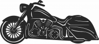 Moto Rcycle - For Laser Cut DXF CDR SVG Files - free download