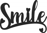 Smile - DXF CNC dxf for Plasma Laser Waterjet Plotter Router Cut Ready Vector CNC file
