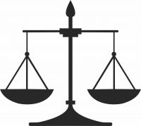 Justice Weighing Scale - For Laser Cut DXF CDR SVG Files - free download