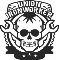 Iron worker - DXF SVG CDR Cut File, ready to cut for laser Router plasma