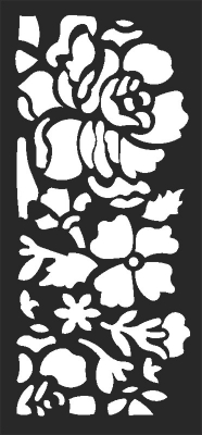 Download Free Dxf Floral Pattern Ready To Cut Dxf Svg Cdr Dxf Vectors