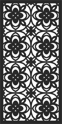 decorative  DOOR   Wall   SCREEN DECORATIVE wall  Screen - For Laser Cut DXF CDR SVG Files - free download