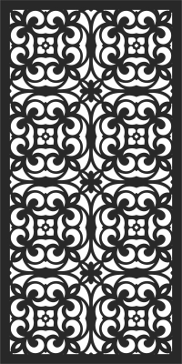 arabic Decorative pattern - For Laser Cut DXF CDR SVG Files - free download