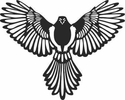 eagle wall arts - Para archivos DXF CDR SVG cortados con láser - descarga gratuita