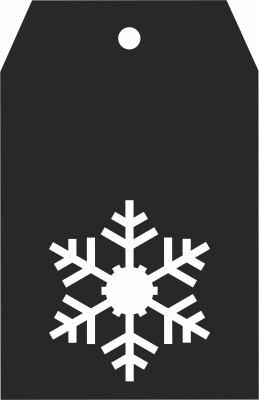 Christmas snowflake ornaments - For Laser Cut DXF CDR SVG Files - free download