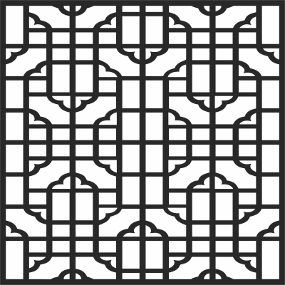 pattern wall decor screen - For Laser Cut DXF CDR SVG Files - free download