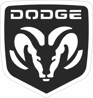 Dodge Logo - Para archivos DXF CDR SVG cortados con láser - descarga gratuita