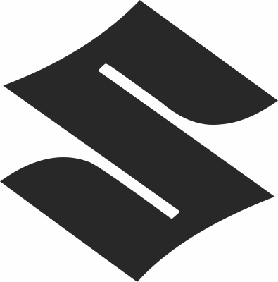 Suzuki logo - For Laser Cut DXF CDR SVG Files - free download