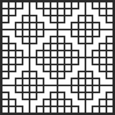 pattern wall design screen - For Laser Cut DXF CDR SVG Files - free download