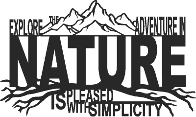 Nature scene - DXF CNC dxf for Plasma Laser Waterjet Plotter Router Cut Ready Vector CNC file